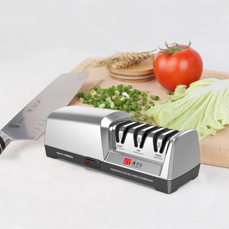 Electric Knife Sharpener – Quick Sharpen & Polish for Every Kitchen Knife