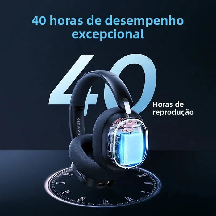 Baseus GH02 Wireless Gaming Headphones – Bluetooth 5.3 & RGB Lighting